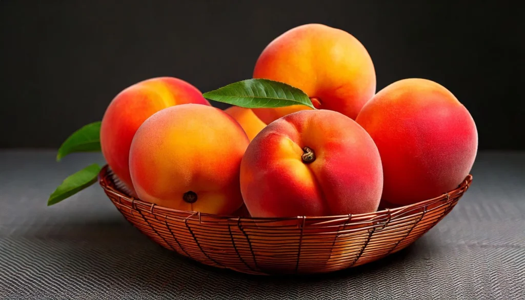 The Perfect Balance of Fresh Peaches ripe peaches are Choose peaches that smell good